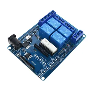 3A 240V 4-Kanal-Funkrelaismodul Opto-Isolator Xbee BT Bee Relay Shield-Erweiterungs platinen schalter für HomeApp