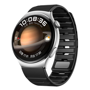 Correa de <span class=keywords><strong>Reloj</strong></span> Deportiva Transpirable de Silicona Magnética Perforada para <span class=keywords><strong>Huawei</strong></span> Watch <span class=keywords><strong>GT2</strong></span> GT3 GT4 GT5 - Product Image 1