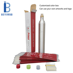 Bình khí CO2 nhôm 0.6L, nước soda 60L, bình khí CO2 nạp lại 450g, kết nối nhanh - Product Image 3