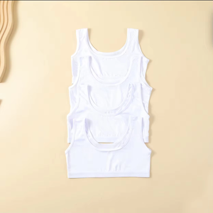 Nueva moda chico Modal Spandex orgánico Rosa 10 a 12 años adolescentes colegialas ropa interior sin costuras - Product Image 1