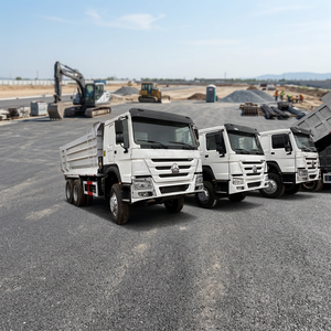รถบรรทุกหนัก SINOTRUCK HOWO Euro 3 6x4 เครื่องยนต์ดีเซล Weichai มือสองสภาพดี รับน้ำหนักได้มากกว่า 50 ตัน เหมาะสำหรับงานก่อสร้าง - Product Image 1