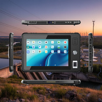 OEM Android Tableta industrial robusta con 8 pulgadas IP65 impermeable escáner de código de barras RFID NFC lector de tarjetas