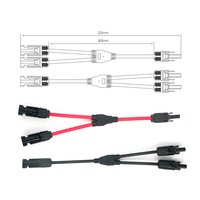 Produsen grosir 2-in-1 y-type Solar Harness kabel untuk koneksi Panel surya