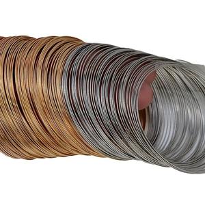 Pulsera de Alambre de Acero DIY con Efecto de Múltiples Hileras de 0.6mm, Accesorio de Mano - 1579 Anillos de Salto y Cuentas en Tamaños de 3mm y 6mm - Product Image 5