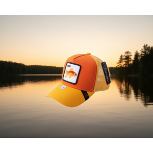 Cappello Trucker in Rete Regolabile e Traspirante per Pesca, Primavera-Estate, Unisex, Casual, a 6 Pannelli - Product Image 2