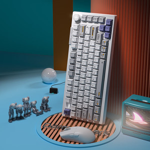 Darmoshark EC75 Tri-Mode Custom Mechanical <b>Keyboard</b> Top Mount Electrostatic Capacitive Switch Low Latency Gaming <b>Keyboard</b> - Product Image 2