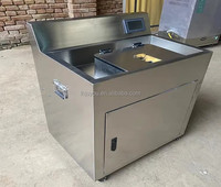 Machine électrique commerciale à éviscérer et peler les crevettes, en acier inoxydable 304, haute efficacité, avec coupe-dorsal pour crevettes papillon