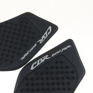 עבור honda cbr600rr 2003-2006 גז אחיזה ברכיים גז שחור צד אופנוע מגן מדבקה מדבקה מדבקה עם רפידות אחיזה - Product Image 5