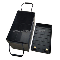 Boîtier de batterie au lithium ABS vide 12V en plastique ABS compatible avec les cellules 4S LF280 MB31 pour camping-car, caravane, bateau