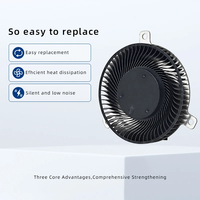 Ventilateur turbo sans cadre DC sans balais 40x40x7mm 5V 12V, souffleur centrifuge silencieux pour chargeur sans fil, ordinateur portable, projecteur