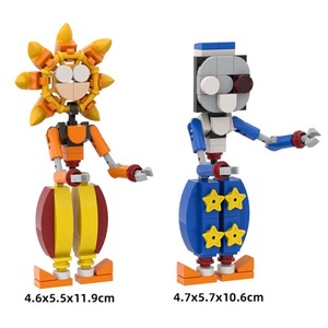 ตัวต่อฟรีดดี้ ฟาซแบร์ บอนนี่ ฟ็อกซี่ ตุ๊กตาโกลเด้น ของเล่นตัวต่อ <span class=keywords><strong>FNAF</strong></span> เกมสร้างสรรค์ ของขวัญสำหรับเด็ก ตัวต่ออิฐ ชุดตัวต่อ - Product Image 6