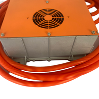 Chargeur de batterie embarqué pour véhicule électrique 6600W Niveau 2, sortie 48V/72V, refroidissement par air, étanche IP67, température de fonctionnement -35~+85°C pour voiturette de golf