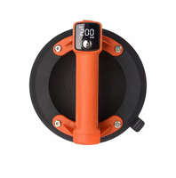 Shijing Aspirateur à ventouse électrique portable à moteur à balais, sans fil, batterie au lithium, 8 pouces, pour le levage de carreaux et de marbre