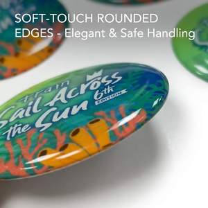 Custom Shape & Size 3D Epoxy Dome Stickers Personalized Resin <b>Labels</b> for Stationery <b>Packaging</b> Decoration - Product Image 3