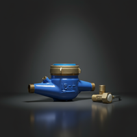 Compteur d'eau mécanique multi-jets en fonte, étanche IP68, prépayé, pour usage résidentiel, personnalisable OEM, marque Yuxiang, 4,0 M/h