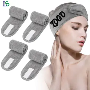 Toptan spa yüz kafa bandı saç bandı kadınlar için hairband yumuşak güzellik salonu için