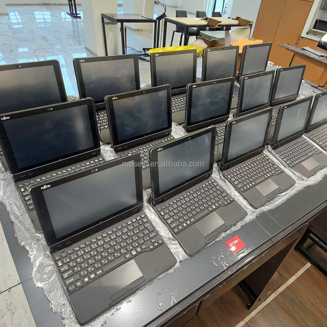 For Fujitsu 2in1 Tablet Intel CPU 4 Cores Dubai Stock Clean Office Laptop Business Notebook Cheap Study Commercial Computer