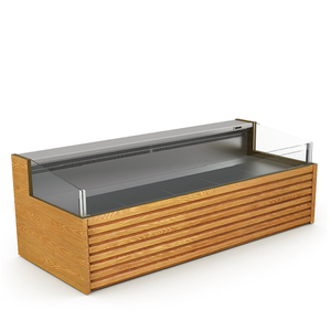 Réfrigérateur commercial à affichage ouvert pour viande et fruits de mer Comptoir réfrigéré à refroidissement par air pour supermarchés et boucheries - Product Image 1