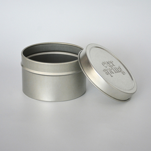 Latas de vela de metal sin costura brillante 2oz 4oz 6oz 8oz oro rosa vacío mate blanco negro hojalata contenedores/tarros/latas para manualidades - Product Image 4