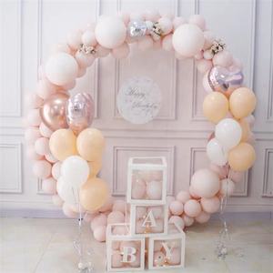 T04201 Latex Garland Baby Shower Party Happy วันเกิดจัดงานแต่งงานชุดขาตั้งชุดบอลลูนฟอยล์บอลลูนตกแต่ง - Product Image 4