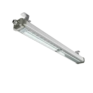 ATEX Certified IP66 20W 40W 60W Linear LED Explosion Proof Light For Chemical Industry