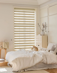 Stores de fenêtre intérieurs : styles variés (zebra, rouleaux, romains), couleur personnalisée, pour chambre, cuisine, salon. Vente en gros directe usine OEM. - Product Image 3