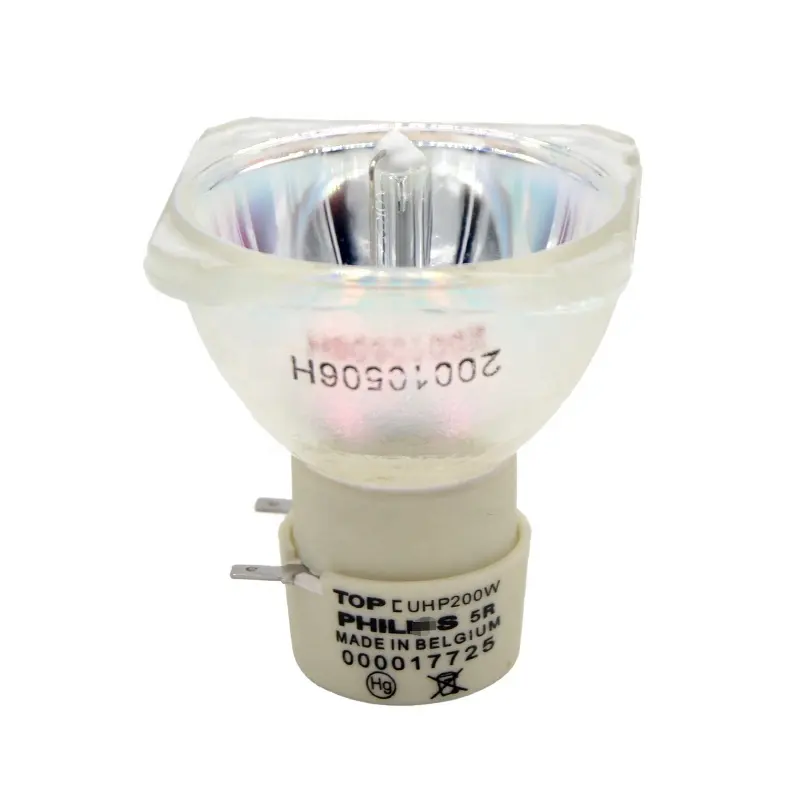 Lámpara de haluro metálico con control remoto, luz RGB de 200W, msd platinum UHP 5r buld