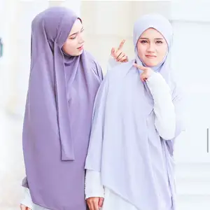 2021New design medina bandage headscarf fashion Muslim women's long instant scarf