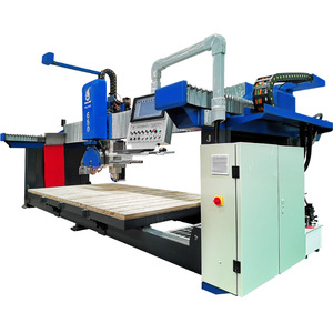 Hualong Maschinen CNC-Brückensäge für Granit italienisches System kompakt und dynamisch 5 Achsen mit Fräse für Küchentischplatten - Product Image 2