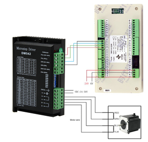 Bộ điều khiển động cơ servo/bước lập trình dopcon tc55v Bảng điều khiển tốc độ ba hoặc bốn trục cho trục 1234 - Product Image 5