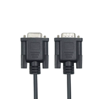 Cable Serial RS232 DB9 Macho a Hembra, Cable de Extensión D-Sub para Módem e Impresora, 1M