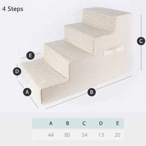 Vente d'usine <span class=keywords><strong>Escalier</strong></span> <span class=keywords><strong>pour</strong></span> <span class=keywords><strong>chien</strong></span> avec logo personnalisé <span class=keywords><strong>pour</strong></span> petits chiens et chats avec couvercle amovible <span class=keywords><strong>Escalier</strong></span> <span class=keywords><strong>pour</strong></span> <span class=keywords><strong>chien</strong></span> <span class=keywords><strong>à</strong></span> 3 ou 4 marches <span class=keywords><strong>pour</strong></span> lits hauts et canapé - Product Image 5