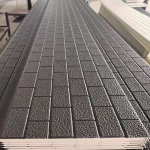 Bảng điều khiển tường kim loại bên ngoài chạm khắc 3D với thiết kế độc đáo màu sắc đa dạng chống cháy và cho ứng dụng phòng lạnh - Product Image 3