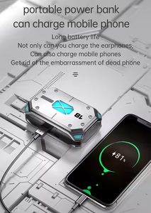 M41 <span class=keywords><strong>m</strong></span> 41 TWS vero auricolari Wireless con cancellazione del rumore cuffie da gioco In-Ear con traduzione Max Auriculares Audifonos - Product Image 5