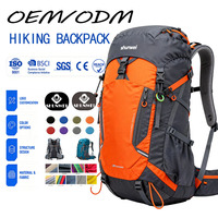 Sac à dos de randonnée léger et imperméable pour alpinisme et voyage, 50-70L, en nylon, fabriqué par un fabricant de sacs de montagne