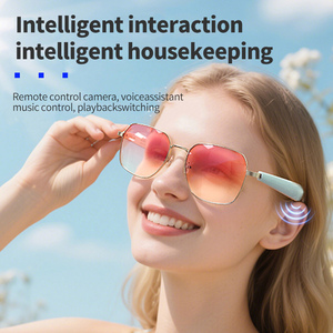 GY200 Idiomas Respuesta Llamada Gafas de sol deportivas Gafas inteligentes Auriculares para hombres Mujeres Ai Traducción inteligente Gafas inalámbricas - Product Image 2