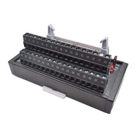 QMT011 Station de terminaison universelle 40P à connexion par vis, DC24V 1A, en cuivre pour module de contrôle d'interface E/S PCB