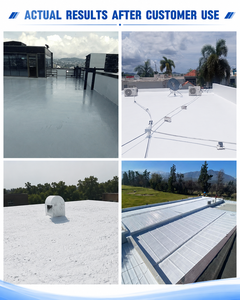 DIMEI Revestimiento de Techo 100% Silicona, Sellador Impermeable Resistente a los Rayos UV por 20 Años, <span class=keywords><strong>Pintura</strong></span> para Techos Planos, Resistencia al Agua sin Despegamiento - Product Image 5