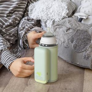 Calentador de Biberones Portátil Recargable Inalámbrico con Batería de 6000 mAh, 6 Niveles de Temperatura, 18 W, Eléctrico para Viajes, para Leche de Bebé - Product Image 4