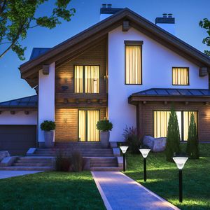 Lámpara Solar de Jardín con Estaca, Decorativa para Exteriores, Impermeable IP65, con Batería de Gran Capacidad, Venta al Por Mayor - Product Image 6