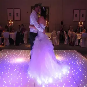 2024 HOCHWERTIGES NEUES Bühnenbeleuchtung tragbare romantische Hochzeitsplattform im Freien led Tanzfläche