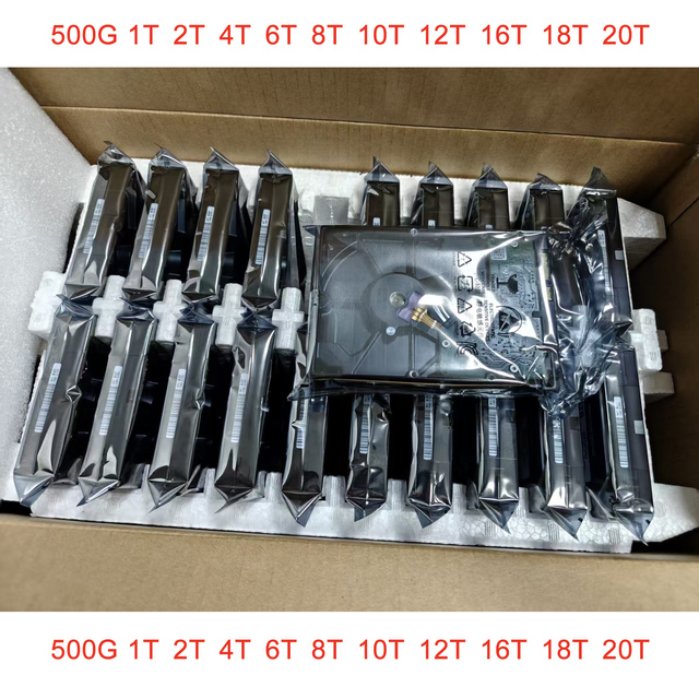 Old Computer Hard Drive 3.5inch 4TB 6TB 8TB 10TB 12TB 14TB 16TB 18TB 20TB