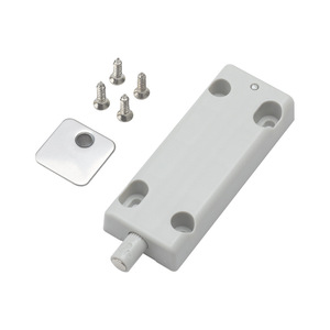 Dispositivo de rebote para puerta de armario Zuogang, de plástico gris resistente, apertura automática por presión, sin tirador oculto - Product Image 1