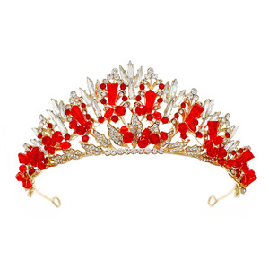 Tiara <span class=keywords><strong>de</strong></span> Cristal con Pedrería <span class=keywords><strong>de</strong></span> Princesa, Elegante y Moderna, para Concurso <span class=keywords><strong>de</strong></span> Belleza, Boda o Novia, Marca LUOXIN - Product Image 5