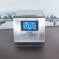 Agitador de Laboratorio BIOBASE SK-W810 con Velocidad Ajustable de 50~600 rpm, Agitador de Muñeca para 12 Frascos