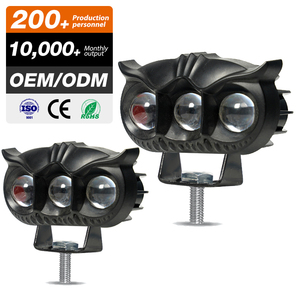 <span class=keywords><strong>Prix</strong></span> d'usine Projecteur d'éclairage avant de <span class=keywords><strong>moto</strong></span> Phare à LED à trois yeux et feux de croisement pour <span class=keywords><strong>moto</strong></span> - Product Image 1