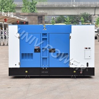 Generador Diésel Silencioso UNIVPOWER de 80kVA, Refrigerado por Agua, con ATS, para Pequeñas Fábricas y Uso Comercial