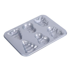 Moule à gâteau <span class=keywords><strong>d</strong></span>'anniversaire en acier au carbone épaissi de qualité alimentaire, motif dessin animé adorable, outils de cuisson du <span class=keywords><strong>pain</strong></span> en gros - Product Image 1