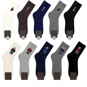 Dropshipping Products 2026 | Designer Cartoon Bear Pure Cotton <b>Socks</b> for Men, Breathable <b>Moisture</b> Proof Fashion Sports <b>Socks</b> - Product Image 5