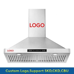 <span class=keywords><strong>Campana</strong></span> <span class=keywords><strong>extractora</strong></span> de acero inoxidable, diseño moderno, superpotente, torre de cocina - Product Image 3